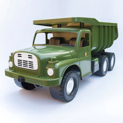 XXL Kipper TATRA 148 olivgrün NVA - 72cm - 100kg - DDR Retro Spielzeug *NEU* - Bild 1 von 4