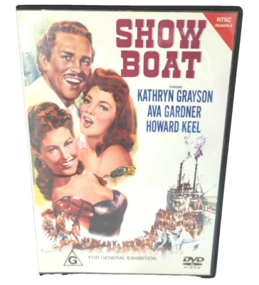 Show Boat DVD 1951 Kathryn Grayson classic drama musical VGC - Fast Post 6 - Image 1 of 3