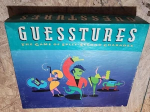 Milton Bradley Guesstures The Game of Split Second Charades Vintage 1990s Comp. - Picture 1 of 4