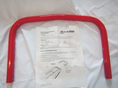 NOS 2005 Polaris Fusion 600 700 900 OEM Red Rear Bumper Grab Bar - Image 1 of 2