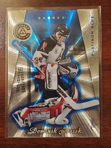 1997-98 Pinnacle Totally Certified Platinum Blue Player's Club Hasek /299 Sabres