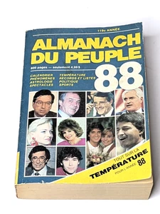 Vintage Canadian Almanach 1988 FRENCH - Bild 1 von 9