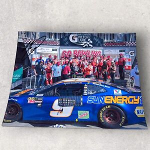 Chase Elliott SUNENeRGY GOBOLWING WATKINS GLEN 1st WIN signed 8x10 NASCAR photo