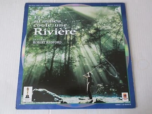ET AU MILIEU COULE UNE RIVIERE avec BRAD PITT - PAL - FRANCAIS - LASER DISC - Photo 1/2