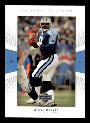 Steve McNair 2003 UD Patch Collection #25 Tennessee Titans - Image 1 of 2