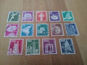 BRD "Industrie u. Technik I " von 1975, Mi.-Nrn. 846-859 gut gestempelt - Bild 1 von 6