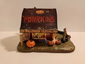 Hawthorne Village "Pick Your Own Pumpkin Patch" John Deere Halloween Village - Picture 1 of 8
