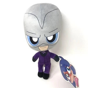 Miraculous Ladybug Zag Chibis HAWK MOTH Plush Brand New 8” Toy Rare - Picture 1 of 3