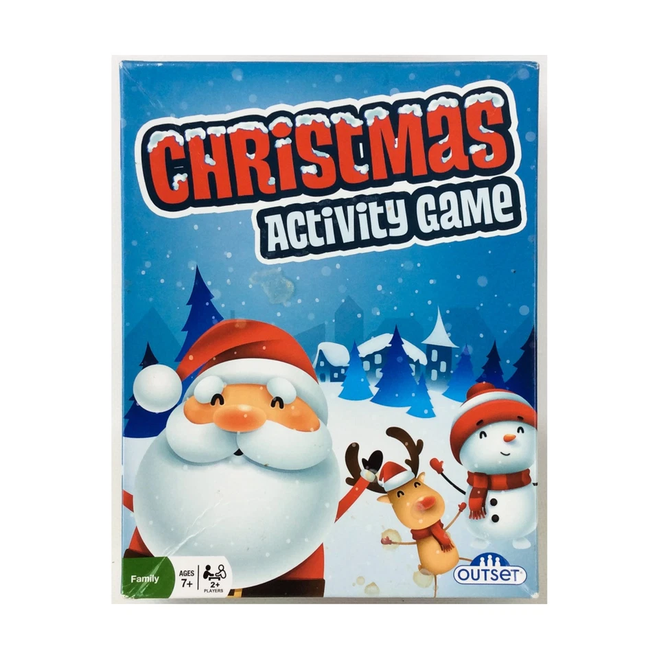 Outset Media Boardgame Christmas Activity Game Box VG+/NM - Image 1 of 1