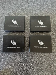 (4) 2014 Baseball Hall of Fame Commemorative Coins - Set Of 4 - Picture 1 of 6