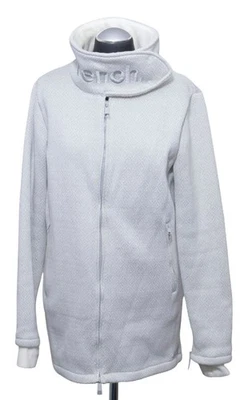 180 27 Bench Damen Sweatjacke Mantel Gr. M grau wollweiß warm gefüttert Jacke - Bild 1 von 4