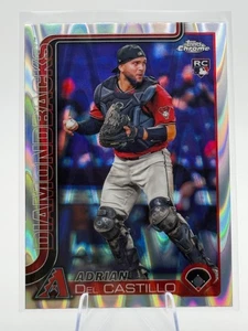 Adrian Del Castillo 2025 Topps Chrome Raywave Refractors Rookie RC Diamondbacks - Bild 1 von 2