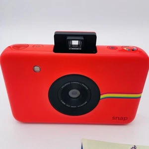 Polaroid Snap Digital Camera (Red) Tested & Working See Pic I Took! EUC! - Picture 1 of 9