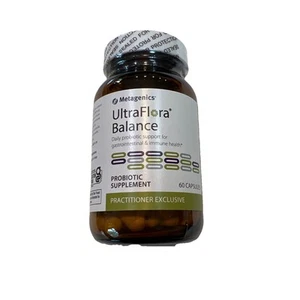 120 Count Metagenics UltraFlora Balance, Capsules Daily Probiotic EXP 3/26 - Picture 1 of 4