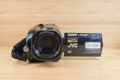 JVC GZ-HD3U Hd Camcorder / 60GB HDD / 3CCD / Konica Minolta Lens / Japan - Image 1 of 4
