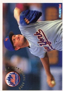 1994 Fleer #576 Bret Saberhagen New York Mets Baseball Card - Picture 1 of 1