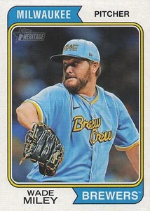 Topps Heritage #703 Wade Miley 2023 - Imagen 1 de 2