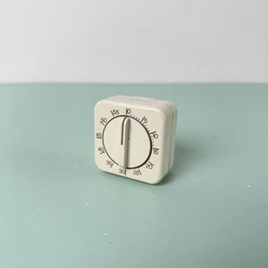 Vintage Clip Ritz Italora Creme Küchentimer Ofen Timer Made in Italy Funktioniert - Bild 1 von 7