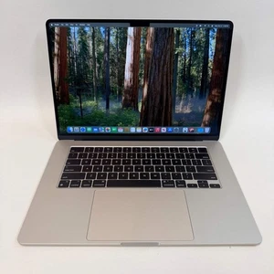 Apple MacBook Air 15" M2 10C 2023 GPU 3,5 GHz 8 GB RAM 256 GB SSD A2941 - Imagen 1 de 10
