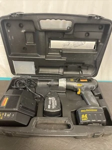 Craftsman Professional 9.6v 3/8” No Cord Drill W/Tested Batteries, Charger, Case - Picture 1 of 13