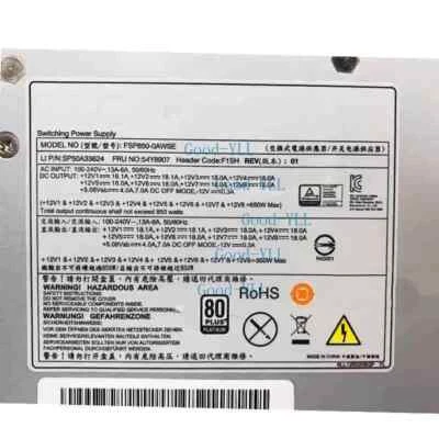 850W Netzteil für Lenovo P500 P510 P700 P710 Workstation - Bild 1 von 4