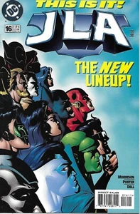 JLA Comic 16 Cover A First Print 1998 Grant Morrison Howard Porter Dell DC . - Picture 1 of 6