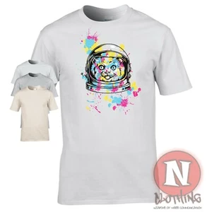 Astronaut cat t-shirt - Picture 1 of 4