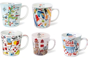 1 Kaffeebecher Sylt, Leuchttürme, Surfen Kaffeetasse Tassen Teetassen Meer Möwe - Bild 1 von 4