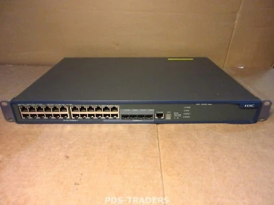 H3C A5500-24G EI 24 Port Gigabit Switch JD377A INCL LSPM2SP2P + LSPM1CX2P MODULE - Image 1 of 3