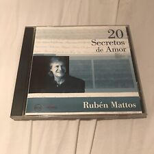 RUBEN MATTOS 20 SECRETOS DE AMOR CD ARGENTINA PROMO LATIN POP FREE SHIPPING
