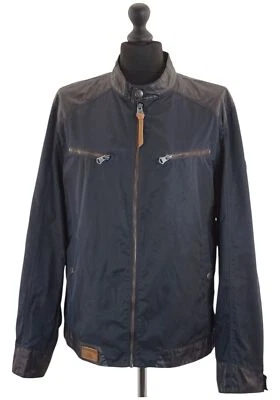 Camel Active Men's Summer Jacket 52 L Blue Dark Blue Uni Lightweight Short - Image 1 of 4