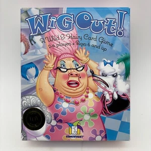 Wig Out Card Game COMPLETE Gamewright 2004 Wild & Hairy Kids Fun Silly - Picture 1 of 9
