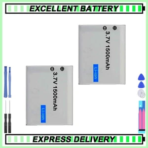2x 1500mah Battery for Olympus LI-90B, LI-92B, Ricoh DB-110 and Ricoh GR III - Picture 1 of 3