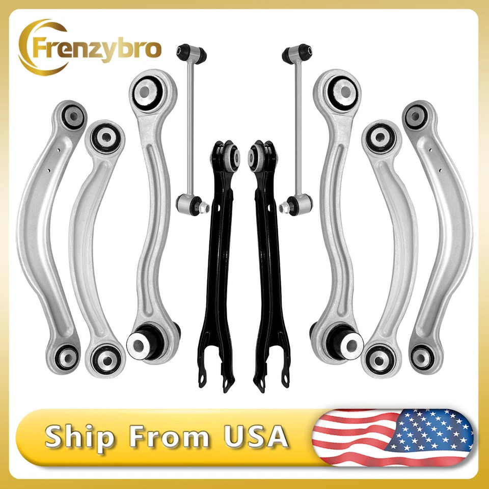 10Pcs Rear Lower Control Arms for 2008-2015 Mercedes-Benz E300 C350 CLS400 550 - Image 1 of 2