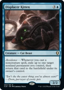 [1x] Displacer Kitten Near Mint, English Commander Legends: Battle For Baldur's - Picture 1 of 1