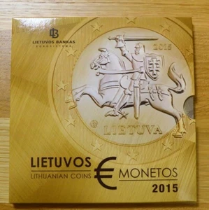 Lituania 2015 juego de monedas de 1 céntimo a 2 euros kms bu - Imagen 1 de 2