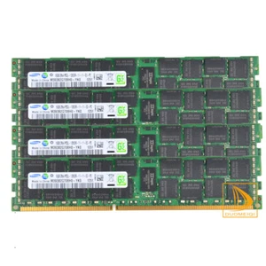 Samsung 64 GB DDR3L RAM 4x 16GB 2RX4 PC3L-12800R 1600MHz ECC REG Server Memory - Picture 1 of 6
