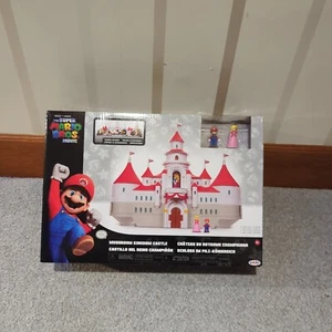 The Super Mario Bros Movie Mushroom Kingdom Castle Playset Brand New - Picture 1 of 3