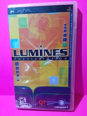 Lumines Puzzle Fusion SONY PSP PlayStation Portable  2005 COMPLETE IN CASE - Image 1 of 3