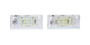 2PCS BMW 7 SERIES E66 2005-2008 18SMD LED LICENSE NUMBER PLATE LIGHTS CANBUS - Picture 1 of 1