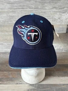Tennessee Titans Hat Cap Blue Embroidered Football NFL Men's American Needle Co. - Picture 1 of 8