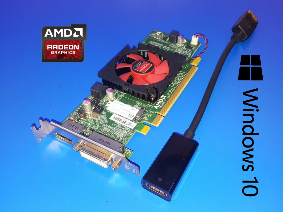 1GB Dell Optiplex 755 760 780 790 960 980 990 SFF Video Card DVI + HDMI Adapter - Image 1 of 1