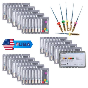 1-15 Dental Endodontic Universal Engine Super Rotary Root Canal NiTi Files 25mm - Picture 1 of 15