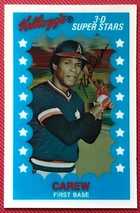 ROD CAREW 1982 Kellogg's 3-D Super Stars #51 CALIFORNIA ~ ANAHEIM ANGELS - Picture 1 of 2