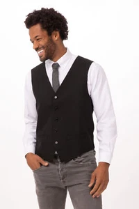 Chef Works Mens Essential Vest (VPME) - Picture 1 of 2