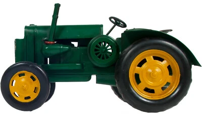 John Deere 1939 Model D Styled Tractor Metal Model 11" Yesterday's Farm Vehicle - Image 1 of 4