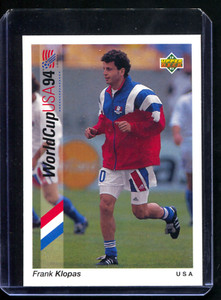 Frank Klopas Upper Deck World Cup USA 1994 #27