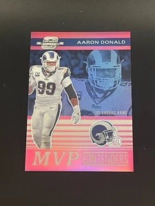 AARON DONALD 2019 Panini Contenders Optic MVP CONTENDERS PINK # /75 RAMS! - Picture 1 of 2