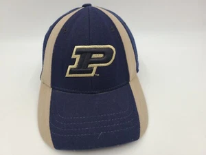 Purdue University Boilermakers Zephyr Distressed Flex Fitted M-L Hat Cap *FLAWS* - Picture 1 of 19