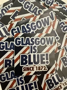25 x Glasgow Rangers FC Stickers - Union Bears Flag Scarf Shirt Hat - Picture 1 of 1
